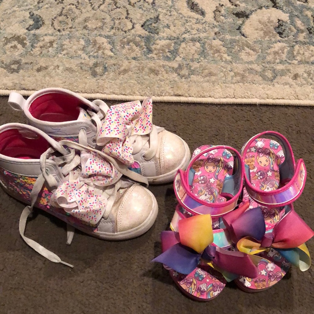 JoJo Siwa shoes 2 pair bundle !!